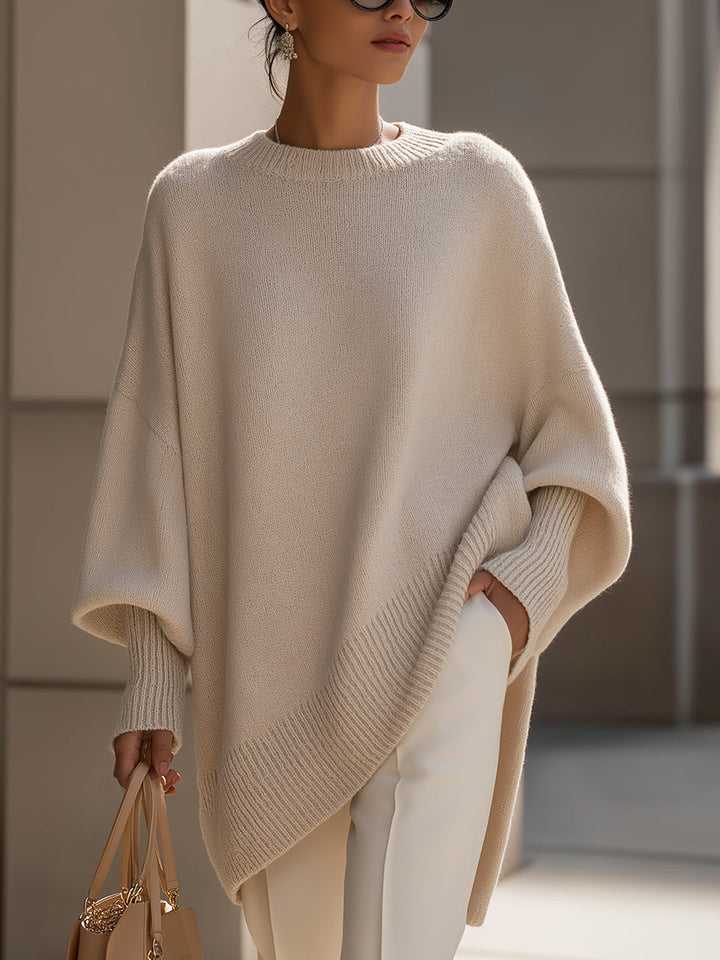 Jacinta – Oversized Knit Batwing Jumper