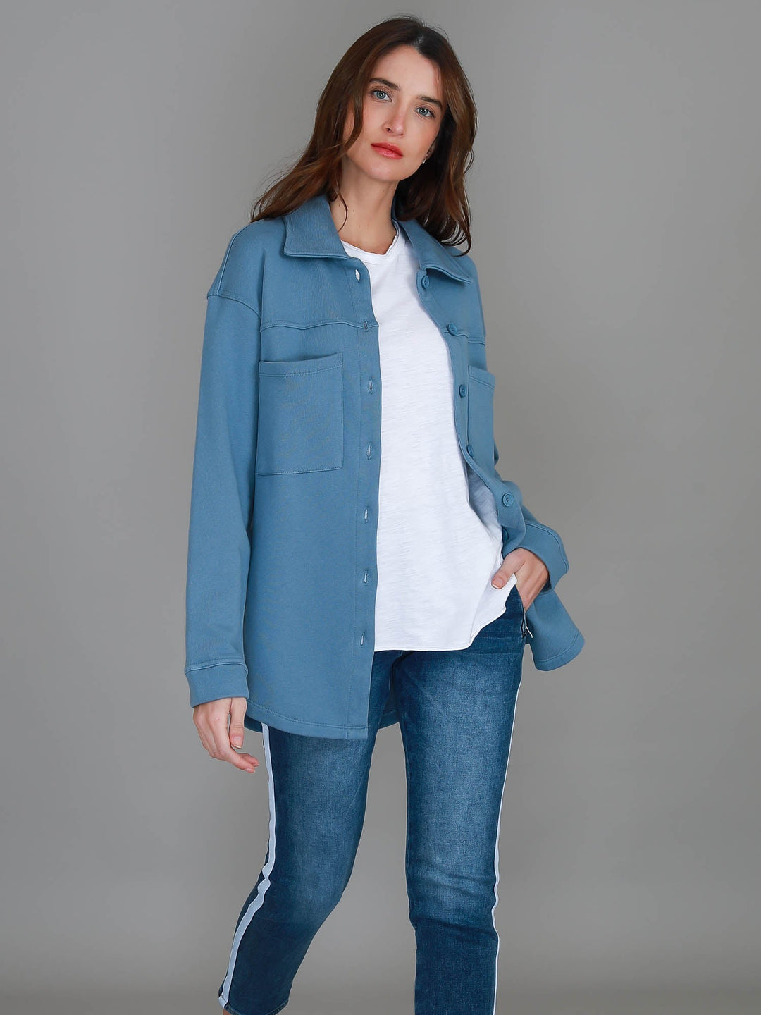 Marion – Oversized Button-Down Shacket