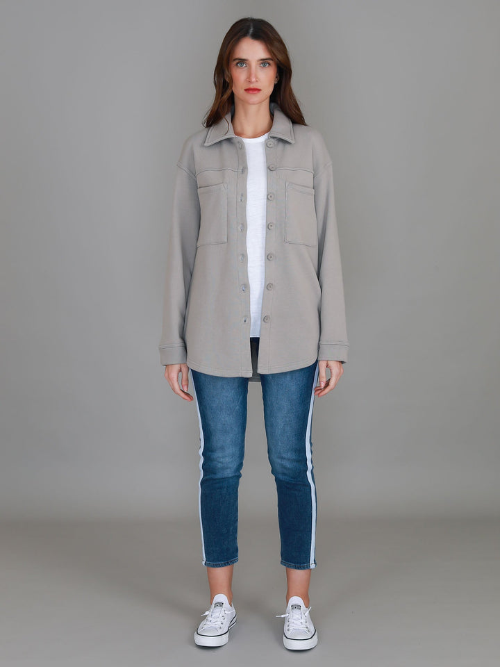Marion – Oversized Button-Down Shacket