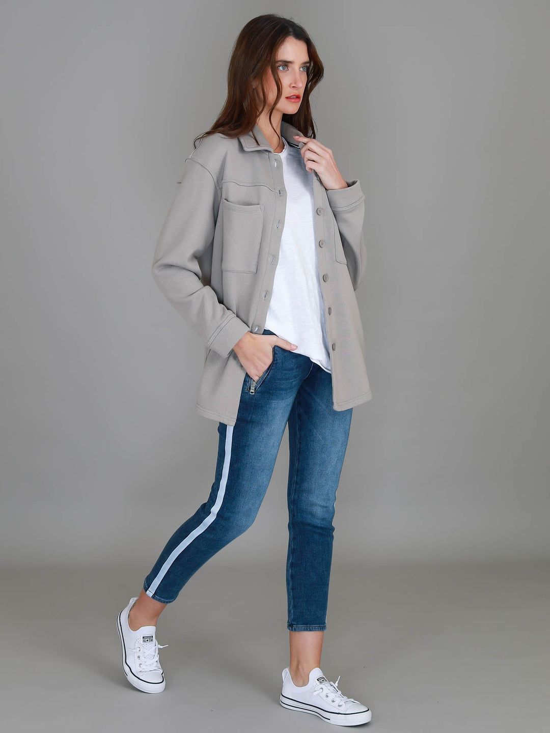 Marion – Oversized Button-Down Shacket