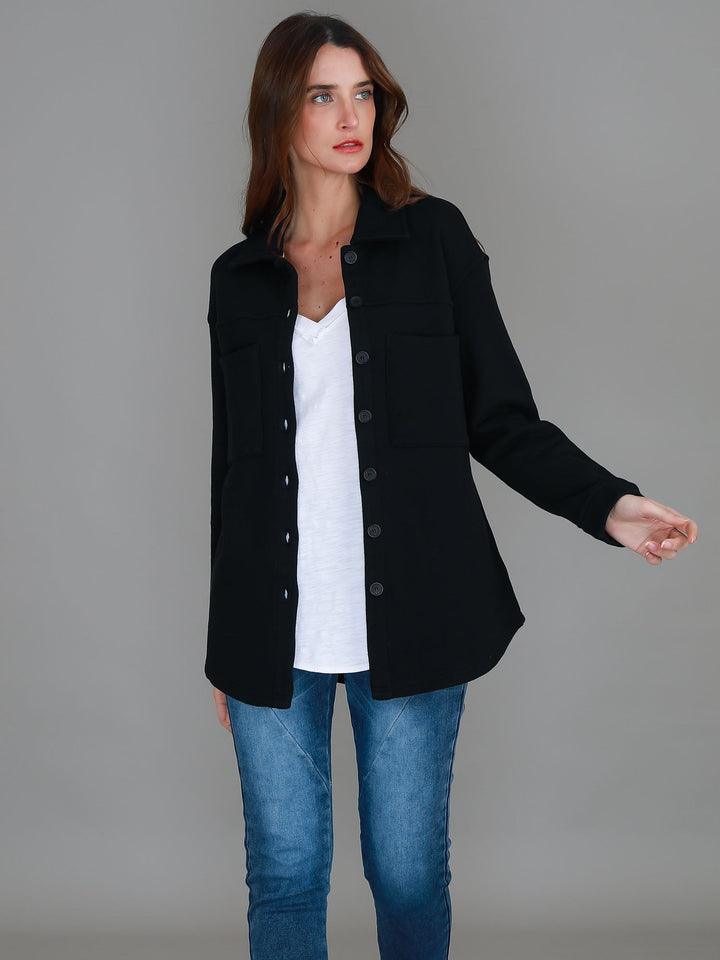 Marion – Oversized Button-Down Shacket