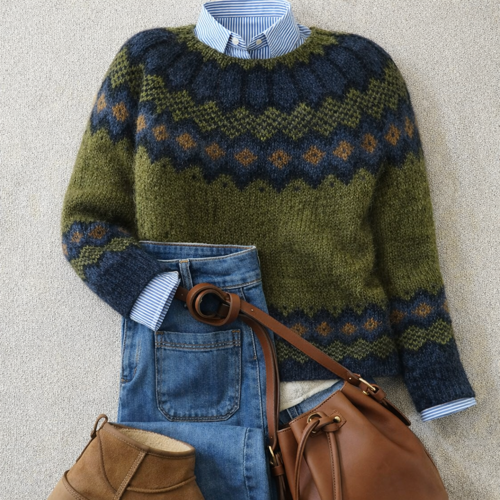 Martha – Heritage Fair Isle Knit Jumper