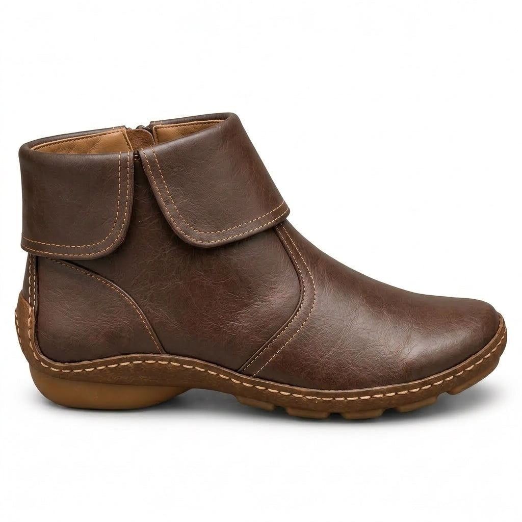 Saskia – Ankle Boots with Easy Side Zip