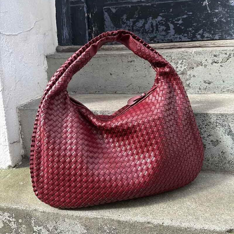 Eugenie – Woven Oversized Hobo Handbag