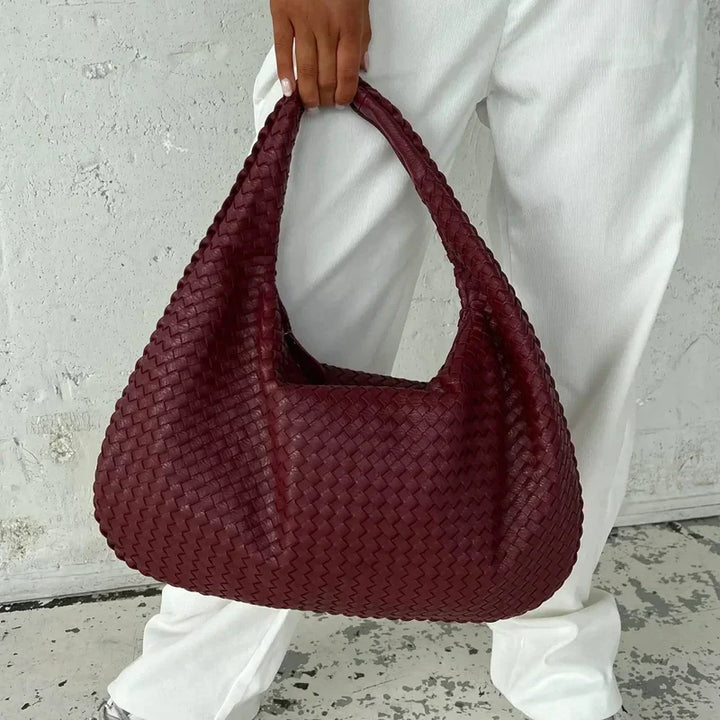 Eugenie – Woven Oversized Hobo Handbag