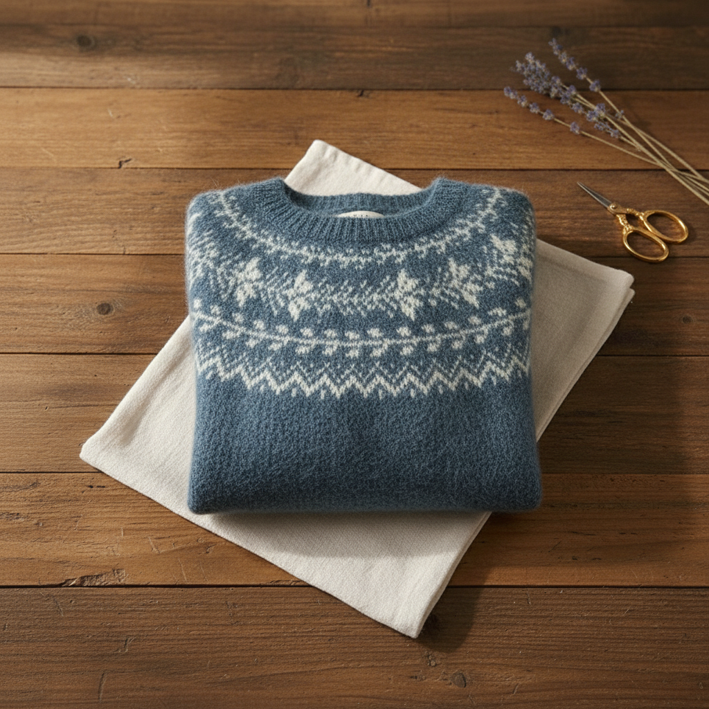 Flora – Fair Isle Knit Jumper