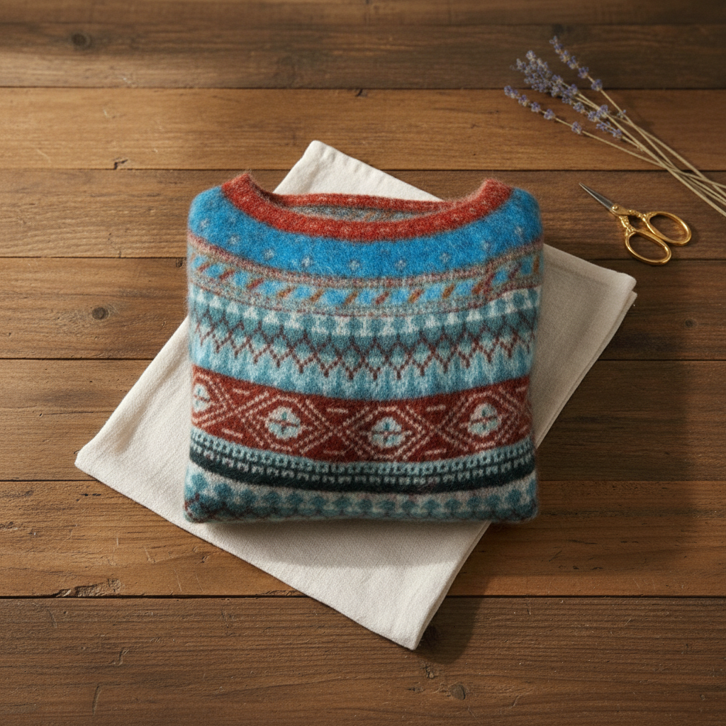 Roisin – Fair Isle Knit Jumper