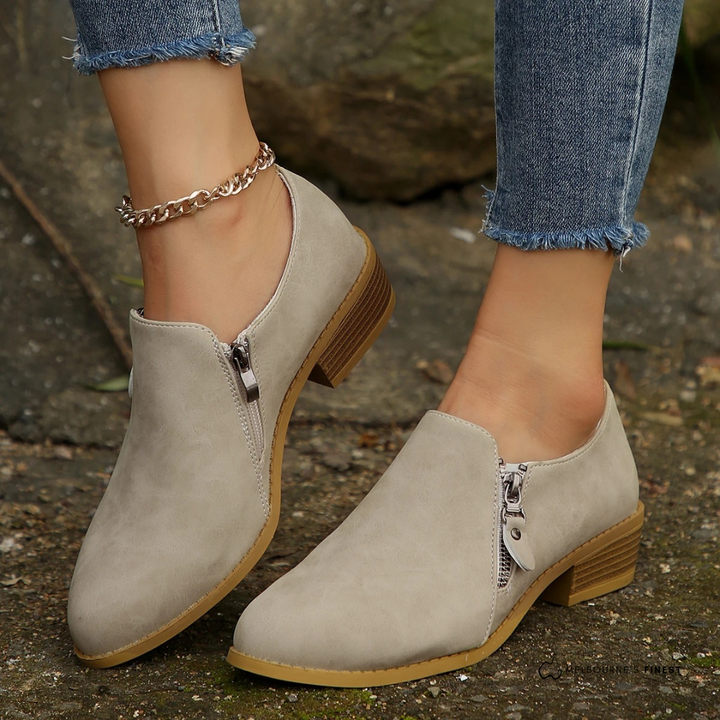 Maud – Orthopaedic Side-Zip Ankle Boots