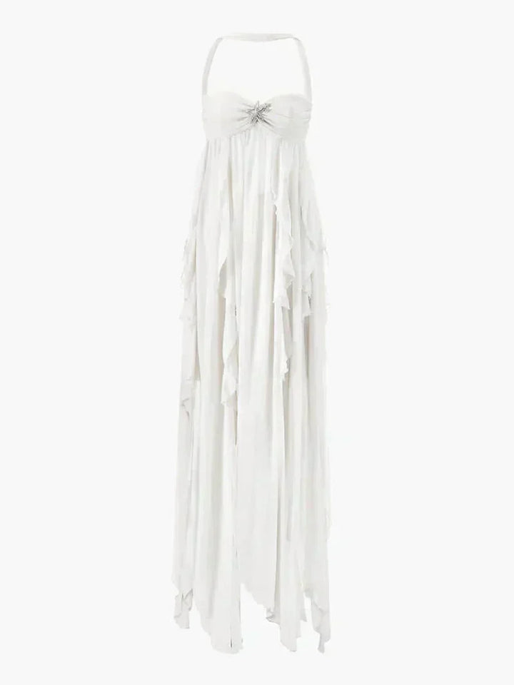 Sloane | Romantic Ruffle Maxi Dress