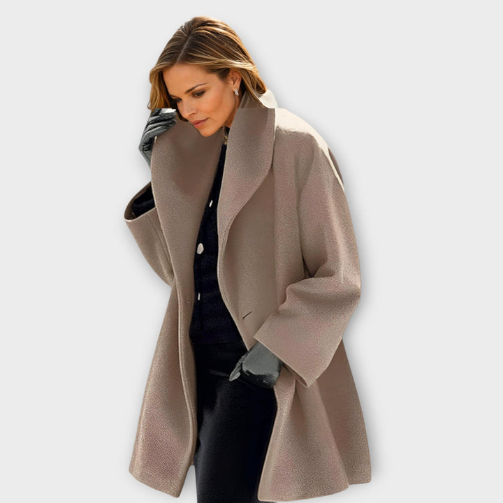 Christine – Relaxed Lapel Coat
