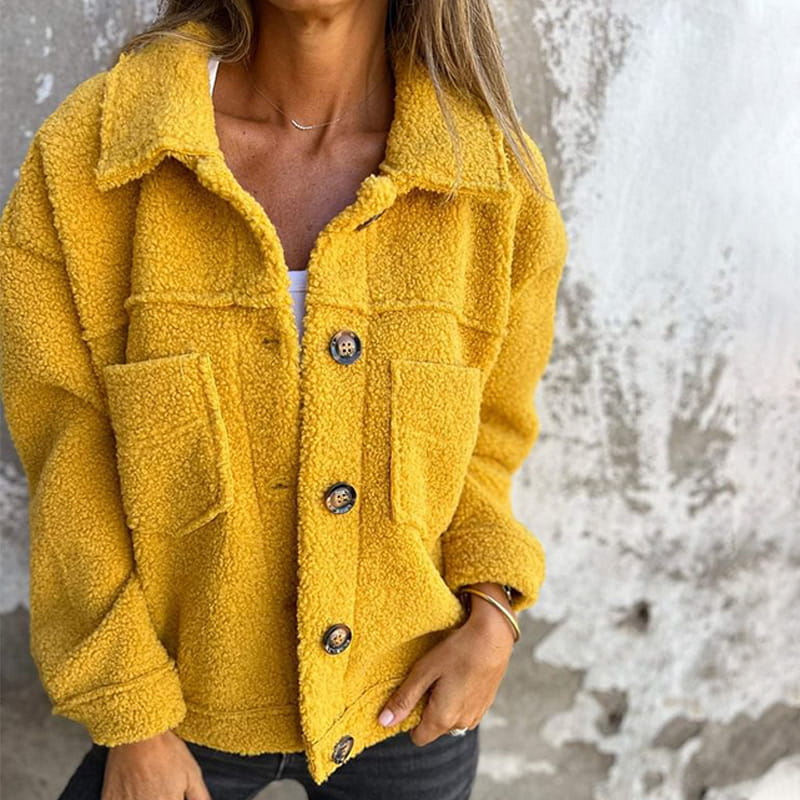 Bethan – Cosy Teddy Fleece Jacket