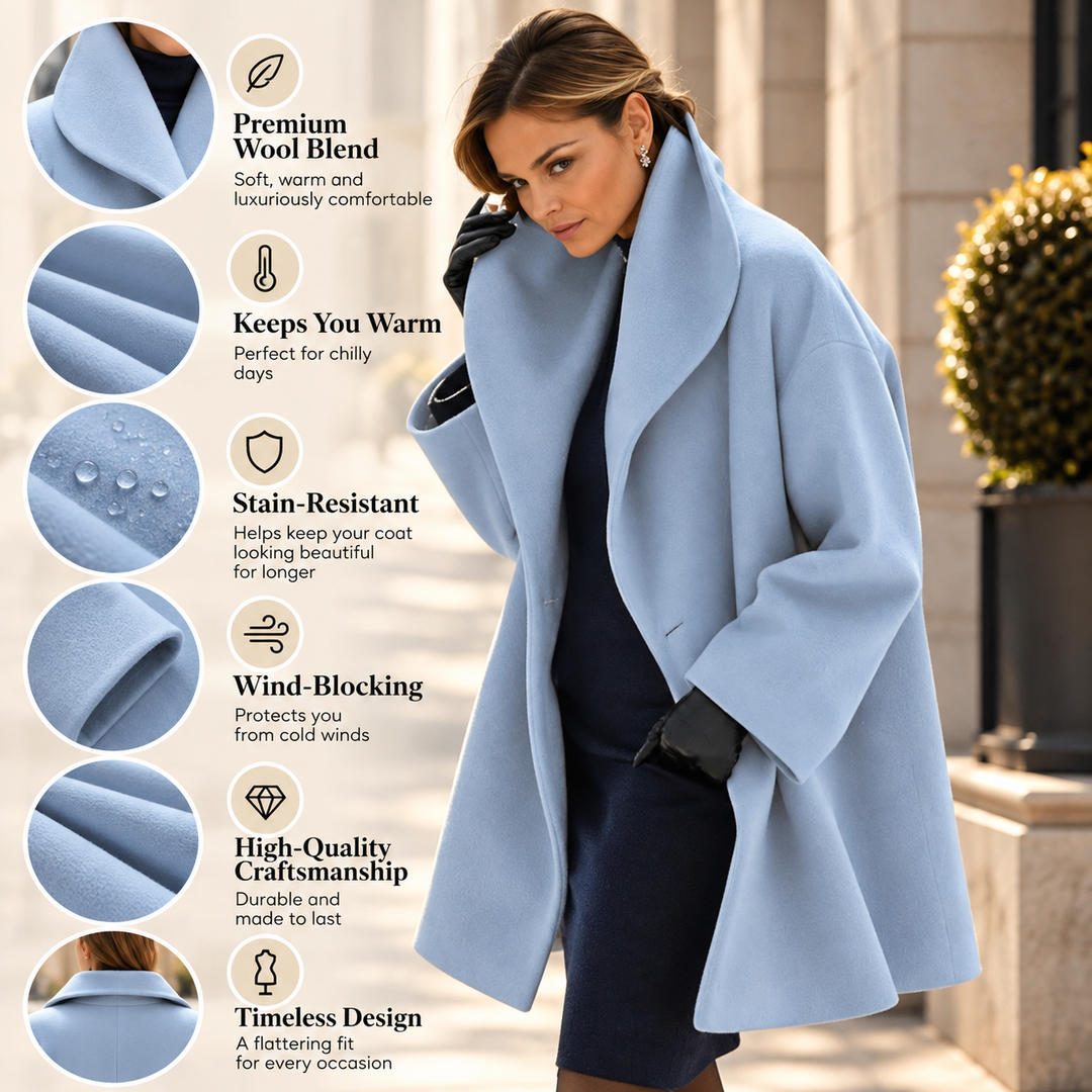 Christine – Relaxed Lapel Coat
